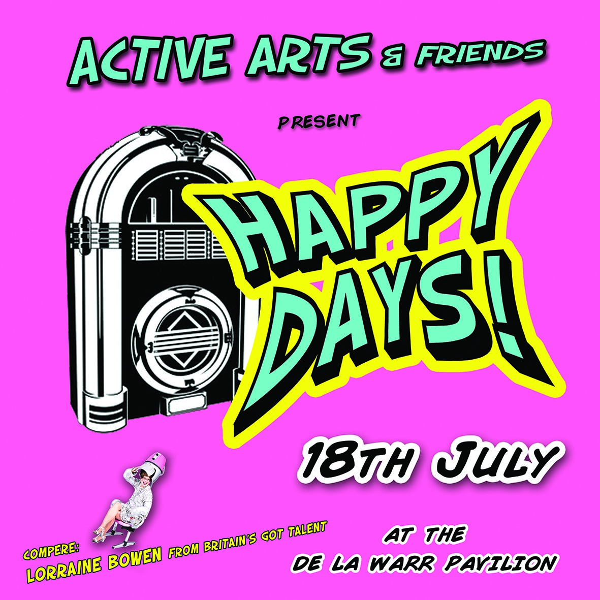 Lorraine Bowen Compères ‘Happy Days’