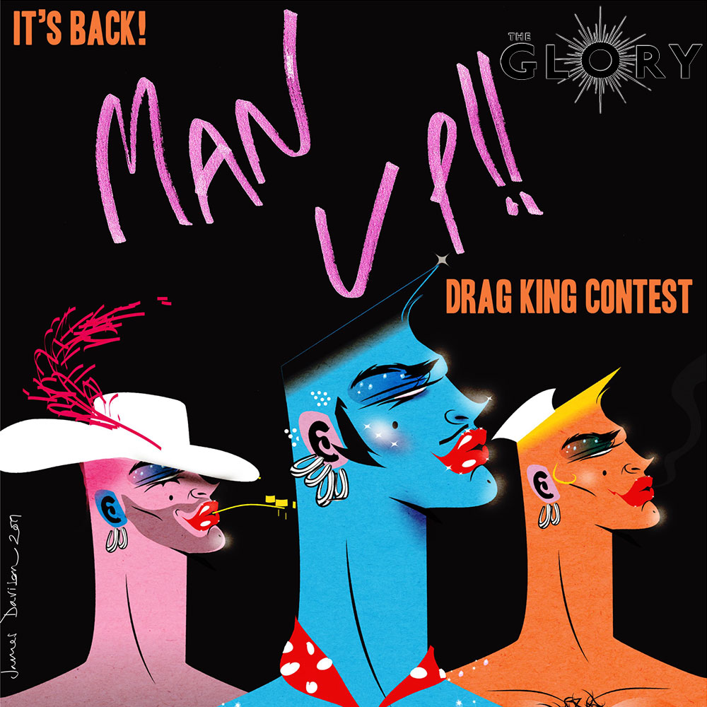 Man Up!!  Drag Man Contest