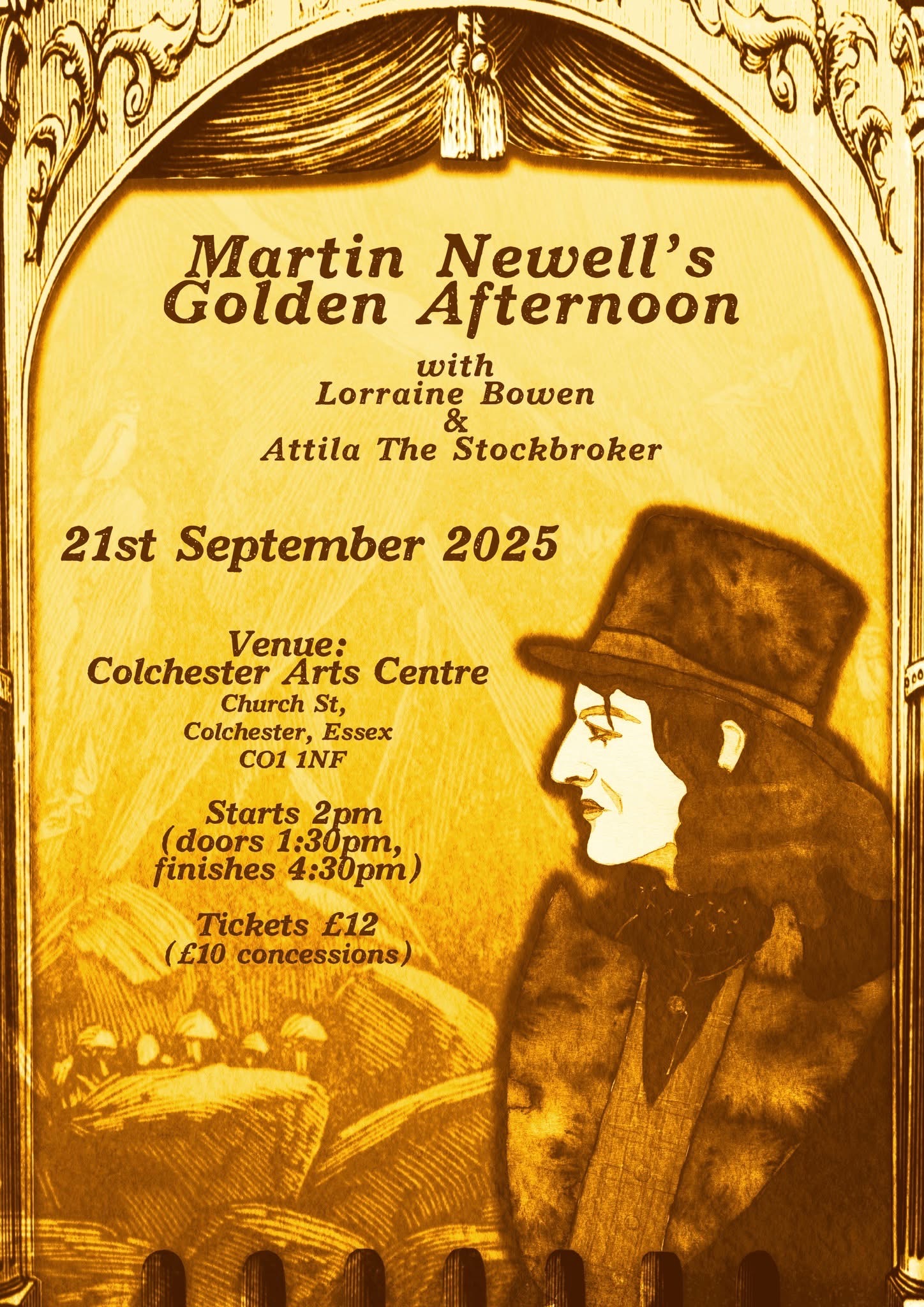 Lorraine Bowen  Colchester Arts Centre, Sunday 21st September 2025